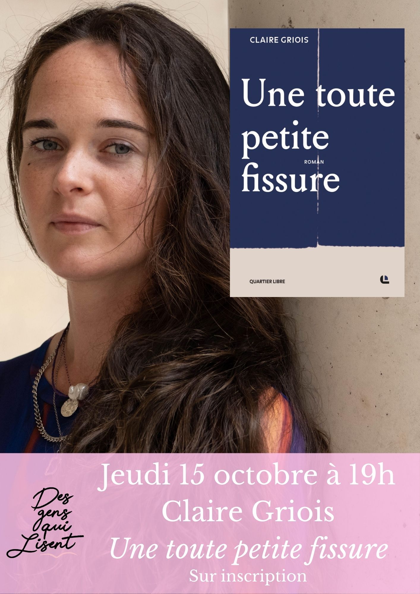Rencontre avec Claire Griois