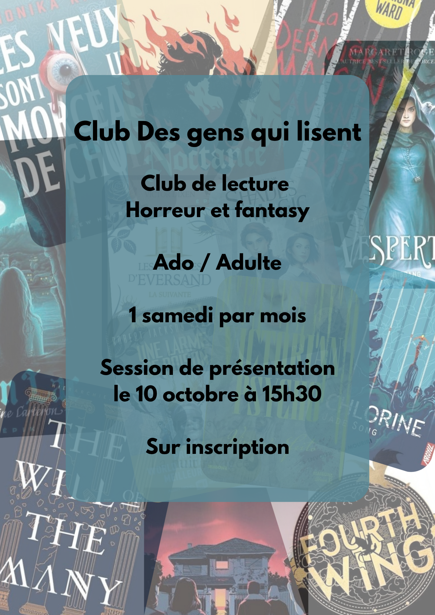 Présentation du Club Des gens qui lisent